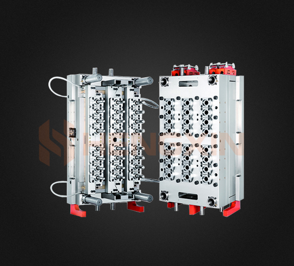 What are the methods for maintaining mold temperature during injection molding